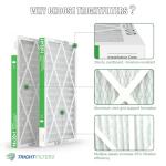 TRIGHTFILTERS 14x20x1 Air Filter 6-Pack, MERV 8
