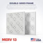 BNX TruFilter 24x24 Air Filters MERV 13 (4-Pack)