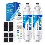 ICEPURE LG Refrigerator Water and Air Filter Combo