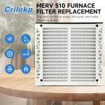 Crilokp 31x28x4 MERV 11 Air Filter 2-Pack