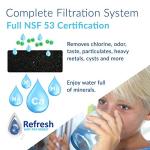 Refresh NSF-53 Refrigerator Water Filter Replacement