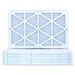 16x25x1 Pleated MERV 10 Air Filter 6-Pack
