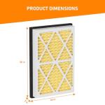 20x30x3 MERV 13 Pleated Air Filters - 2 Pack