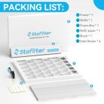 Stafilter 14x14x1 MERV 8 Air Filter Pack