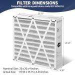 20x20x4 MERV 11 AC Air Filter - 2 Pack