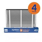 AprilAire 413 MERV 13 Air Filter Pack of 4