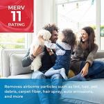 SpiroPure MERV 11 Pleated Air Filters (6 Pack)