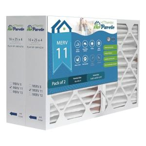 High Capacity MERV 11 Furnace Filters - Pack of 2