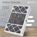 Nordic Pure 16x25x5 MERV 10 Air Filters 2-Pack