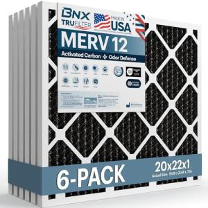 BNX TruFilter MERV 12 Odor Defense Air Filters