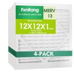 12x12x1 MERV 13 Pleated Air Filter 4-Pack