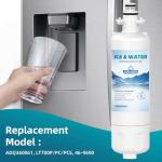 QWFIZ 3-Pack Water Filter Replacement for LG