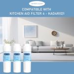 KAD4RXD1 Water Filter 4 Replacement 3-Pack