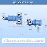 Refrigerator Water Inlet Valve for Frigidaire and Kenmore