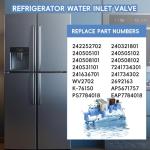Refrigerator Water Inlet Valve for Frigidaire and Kenmore