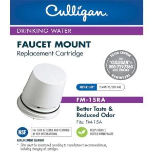 Culligan FM-15RA Replacement Cartridge for Faucet Filters