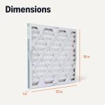 Amazon Basics Merv 5 Air Filters 16x20x1 Pack of 6