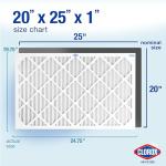 Clorox MERV 11 Pleated Air Filters, Pack of 4