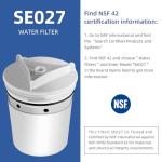 SETFEEL Faucet Water Filter Replacement - 3 Packs