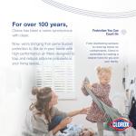 Clorox MERV 13 Pleated Air Filters, 4-Pack