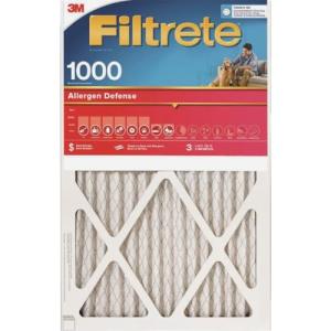 3M Micro Pleated Allergen Defense Air Filter 18x20x1