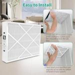 2 Pack MERV 16 Furnace Air Filters 20x26x5