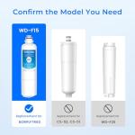 Waterdrop Refrigerator Water Filter Replacement (3 Pack)