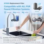 6 Pack RF9999 Faucet Mount Filter for PUR Systems