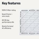 Amazon Basics Merv 5 20x20x1 Air Filter Pack