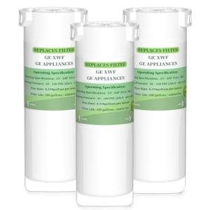 XWF Water Filter Replacement Pack of 3