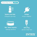 INTEX QX2600 2,650 GPH Sand Filter Pump
