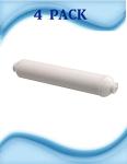 GXRTDR Inline Water Filter Replacement - 4 Pack