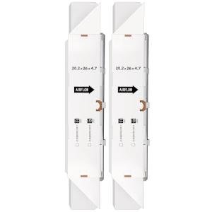 2-Pack MERV 13 20.2" x 26" x 4.7" Filters