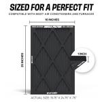 PuroAir MERV 13 Air Filters 16x25x1 (2 Pack)