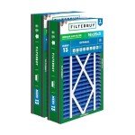 MERV 13 Pleated Air Filter 16x25x3 (2-Pack)