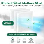Think Crucial 16x25 Air Cleaner Filter Pads - 3 Pack