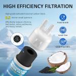 WXOXIMI W10295370A Water Filter Replacement (3 Pack)