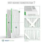 TRIGHTFILTERS 20x30x1 MERV 8 Air Filter 4 Pack