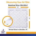 30x36 MERV 13 Air Filter 6-Pack