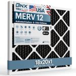 BNX TruFilter 18x20x1 MERV 12 Odor Defense Filter