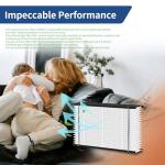 2-Pack MERV 13 Air Filters for AprilAire Models