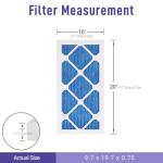 Maycold 10x20x1 MERV 11 Air Filter Pack