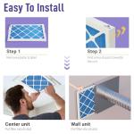 Maycold 10x20x1 MERV 11 Air Filter Pack