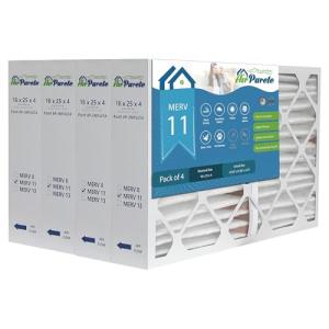 High Capacity 16x25x4 Furnace Filter MERV 11