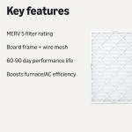 Amazon Basics Merv 5 Air Filter Pack (6)