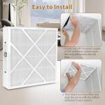 2 Pack MERV 16 20x20x5 Air Filters Bundle