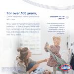 Clorox MERV 13 Pleated HVAC Air Filters, 4 Pack
