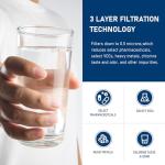 TEEHAY KAD2RXD1 Water Filter Replacement 2-Pack