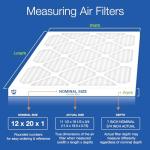 Nordic Pure 12x20x1 MERV 13 Air Filters 6 Pack