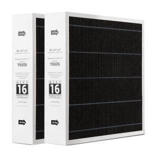 Y6606 MERV 16 Activated Carbon Filter 2-Pack